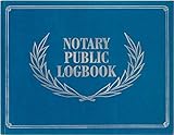 Notary Public Logbook (Notary Log Book, Notary Journal)