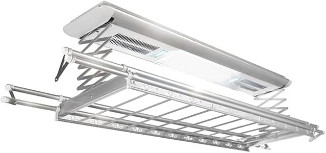 Tendedero eléctrico para secar la Ropa, con luz LED, tendedero de