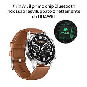 HUAWEI Watch GT 2 (46 mm) Smart Watch, display AMOLED da 1,39 pollici con schermo in vetro 3D, durata della batteria di… - immagine 7