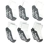 Lucky Lucky 6 Pack Non Skid Socks for Unisex Boys Girls Comfort and Softness Socks for 4-6 Years