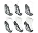 Lucky Lucky 6 Pack Non Skid Socks for Unisex Boys Girls Comfort and Softness Socks for 3-5 Years