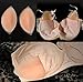 Happyi 3cm Thick Ladies Silicone Inserts Pads Push Up Bra Breast Enlargement Enhancers (Fleshcolor)