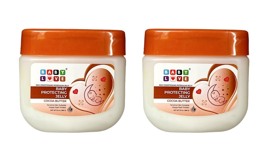 Baby Love Cocoa Butter Nursery Petroleum Jelly 2 x 368G