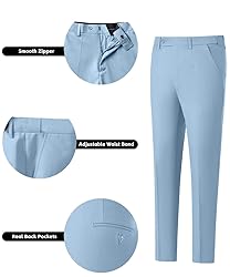 Men's 3 Pieces Suit Set Slim Fit Suits for Men Big