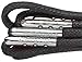 FINTOCO Round Waxed Dress Shoelaces with Silver Tips, Black, 30 inches (76cm)