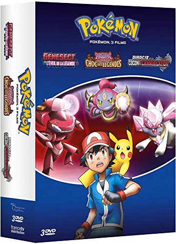 Pokémon, 3 Films : Genesect Et L'éveil De La Légende + Diancie Et Le Cocon De L'annihilation + Hoopa Et Le Choc Des Légendes - Édition Limitée