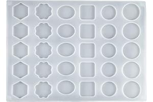 24 Cavities 30 Cavities Wax Seal Stamp Silicone Molds Silicone Seal Mats for Making Stamp Wedding Invitation Craft