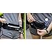 LARDROK Running Belt,Adjustbale Fitness Belt with Water Bottle, Waterproof Reflective Zipper Waist Pack for Runners, Race, Marathon, Hiking - Men and Women