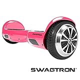 Swagtron T1 - UL 2272 Certified Hoverboard - Electric Self-Balancing Scooter – Your swag personal transporter awaits you. (Pink)