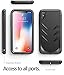 iPhone Xs Rugged Case, iPhone X Rugged Case, Poetic Revolution [360 Degree Protection][Built-in-Screen Protector] Full-Body Rugged Heavy Duty Case for Apple iPhone X (2017)/iPhone Xs (2018) - Black