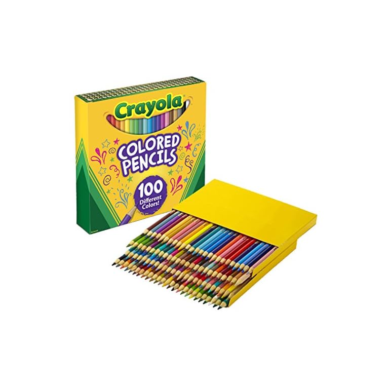 Crayola Colored Pencils Adult Coloring Set, Gift, 100 Count » Life Now