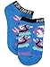 Fortnite Battle Royale Gamer Boy's Girl's Teen Adult 5 pack No Show Socks (Shoe: 10-4 (Sock: 6-8), Blue/Multi)