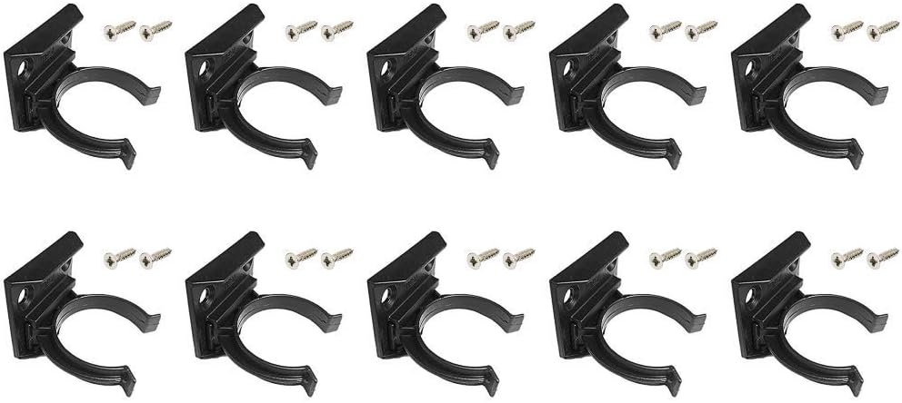 Gas N Pow3r 10x Kitchen Kickboard Plinth Clips Brackets 30-31mm + 20 Screws