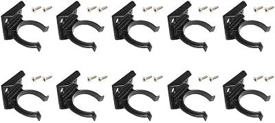 Gas N Pow3r 10x Kitchen Kickboard Plinth Clips Brackets 30-31mm + 20 Screws