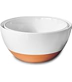 MALACASA Ceramic Chips And Dip Serving Tray, 12 Inch Large Divided Bowls Set For - View #10
