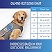 Comfort Zone Calming Vests for Large Dogs, for Thunder & Anxiety