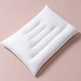 Pozino Flat Thin Pillows for Sleeping - King Size 1 Pack Slim Bed Pillows for Side Back Stomach Sleepers,2.5 inch Height Ultra Low Pillows,Down Alternative Filling