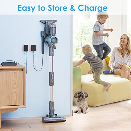 Oraimo Cordless Vacuum Cleaner, Cordless Stick Vacuum with 27 Kpa