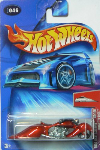 Hot Wheels 2004 First Edition Crooze W-oozie Motorcycle #46 046 46/100 1:64 Scale