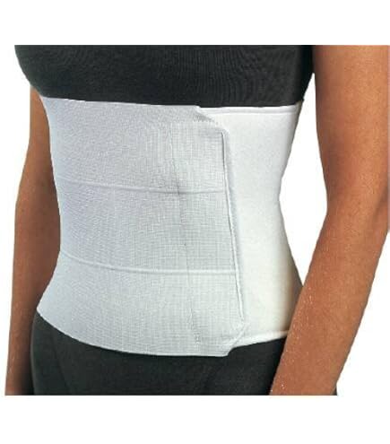 Size Chart DJO 79-89090 PROCARE Premium Panel Elastic Binder,