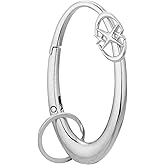 Y2K Cute Star Carabiner Keychain Cool Belt Loop Clip Starlight Heavy Duty Carabiner Clasp Snap Hook Holder Key Buckle
