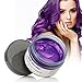 Temporary Hair Color Wax Dye,Hair Spray Color, Natural Hair Wax Color, Kids Temporay Hair Wax Dye Ash for Halloween Cosplay,Party,Masquerade (Purple, 120g)