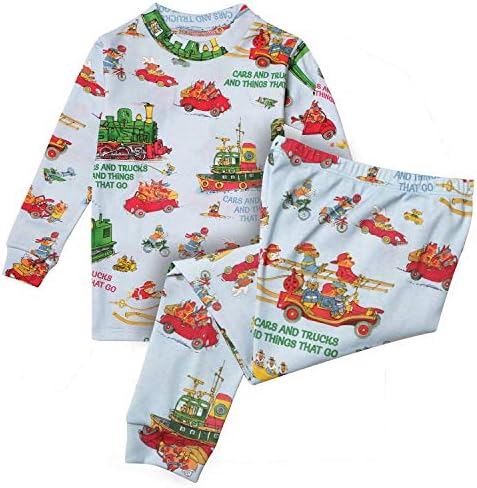 Books to Bed Children's Cars & Trucks & Things That Go Pajamas PJs Jammies