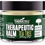 Tea Tree Oil Balm with Neem Oil - Helps Fight Common Causes of Skin Irritation and Helps Soothe Dry, Itchy Skin - by Oleavine TheraTree