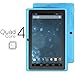 ProntoTec Axius Series Q9 7 Inch Quad Core Allwinner A33 Cortex-A7 Android 4.4 KitKat Tablet PC, 800 x 480 Pixels, 4GB ROM, Dual Camera, G-Sensor, Google Play Pre-loaded -Blue