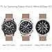 Fintie Galaxy Watch 46mm / Gear S3 Frontier Classic Band [Large], 22mm Milanese Loop Stainless Steel Replacement Smartwatch Bracelet Wrist Strap with [Unique Magnet Lock] for Women Men, Rose Gold
