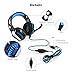 Beexcellent GM-2 Surround Sound Gaming Headset, Over Ear Noise Cancelling Headphones with Mic and LED Light, Stereo PC Headset for VR, Computer Game, PS4, Xbox One, iPad, Phone, Laptop Nintendo Switchthumb 2