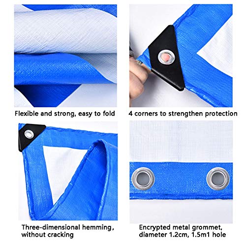 Schattiernetz HUAHUA Sonnensegel Außenplane, Polyethylen Wasserdicht Sonnenschutz Staub- Markise, Sonnenschutztuch Für… – Bild 3