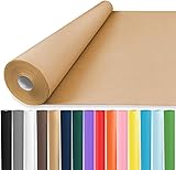 Vanhench 17.5" x 3600" (300') Brown Kraft Paper