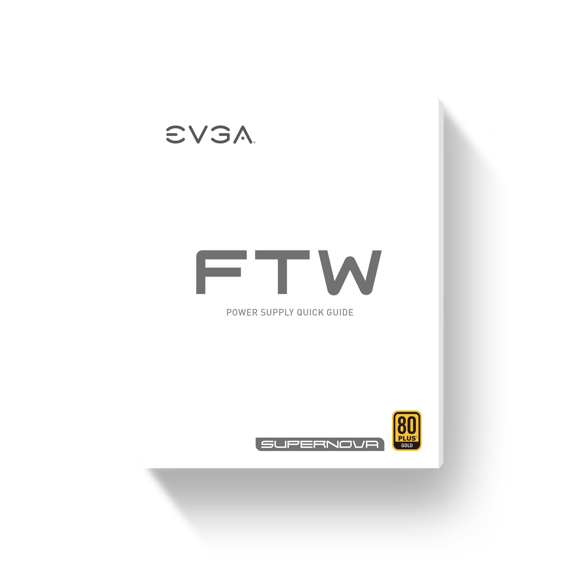 EVGA Supernova 1000G FTW ATX3.0 & PCIE 5, 80 Plus Gold Certified 1000W, 12VHPWR, Fully Modular, ECO Mode with FDB Fan, 100% Japanese Capacitors, Compact 150mm Size, Power Supply 535-5G-1000-K1