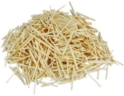 Major Brushes 1000 Plain Natural Wooden Matchsticks Bulk Pack
