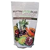 Nutri Vitae Plus Garcinia Cambogia Blend with Flaxseed, Oat Fiber, Apple Fiber, Nopal-Cactus Fiber, Pomegranate Fruit, Bromelain, Grape Seed, Papaya, & Psyllium, 12 Ounce