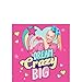 JoJo Siwa 60 Piece Basic Kids Birthday Party Supplies for 16 Guests, Includes Table Cover, Plates, Napkins, Cups and Decorations