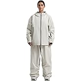 GSOU SNOW Women Ski Jacket and Pants Set Men Snowboard Jacket Baggy Snow Suit Waterproof Windproof Insulation Ski suit