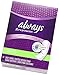 Always Xtra Protection Long Daily Liners Unscented, 108 Count of each (Pack of 2)