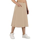 ANIVIVO Women's 28" Long Skorts Skirts Midi Length