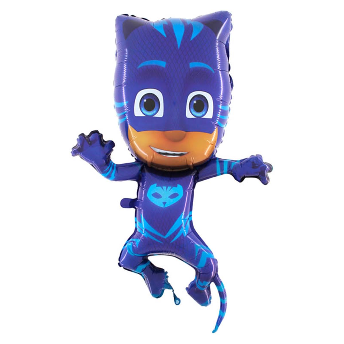 Grabo - Foil Supershape Balloon 31""-79cm SuperSleepwear-PJ Mask Catboy Unpacked, Blue, L174