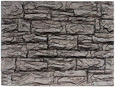 FZZ698 Aquarium Decoration 3D Foam Rock Reptile Stone Aquarium Background Backdrop Fish Tank Board Decor Diy (B)