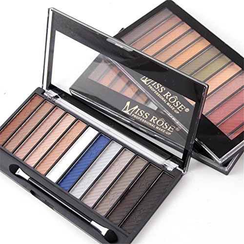 12 Color Pearl Eye Shadow 3 Group Color 3D Mineral Professional Make-Up Eye Shadow Plate , nt01