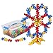 ECR4Kids Silly Star Connector STEAM Manipulative Building Block Set, Interlocking Educational Sensory Learning Toys for Children with Storage Container (112-Piece Set)