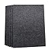 TroyStudio Acoustic Panel - Soundproofing & Sound Absorbing Panel - Super Dense Thick Polyester Fiber Board - Multiple Colors & Sizes - PACK of 6 (400 X 300 X 12 mm, Gray)