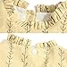 Baby Toddler Girl Dress, Printed Long Sleeve Cotton Princess Skirt for 9M-4Years