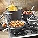 Calphalon 1876784 Contemporary Hard-Anodized Aluminum Nonstick Cookware, Set, 8-Piece, Black