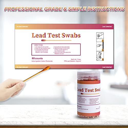 thumbnail image 2 of Lead Test Kit - 10 X Instant Testing Swabs For Lead 2 of 14