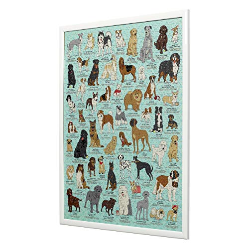 Ridley's Dog Canine Lovers 1000 Piece Activity Jigsaw Puzzle, 27.5" x 21.6", Multi-Colored, Multicolor - Thumbnail 3