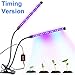 Led Grow Light 15W Plant Growing Lamp With Clip Tripple Head Flexible Full